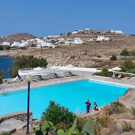 펜션 Mykonian House With Shared Pool 오르노스